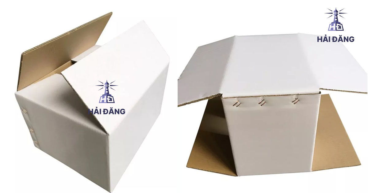 Thùng carton trắng